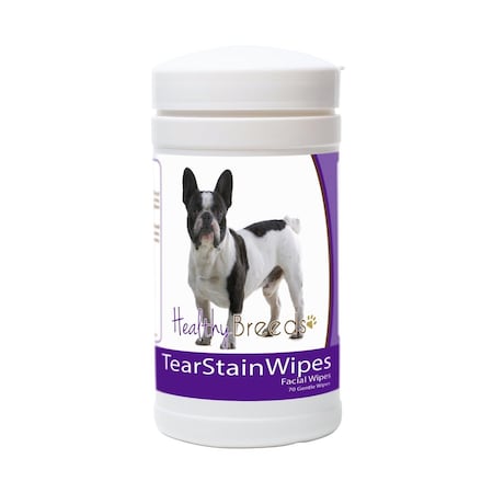 Healthy Breeds French Bulldog Tear Stain Wipes HE126103